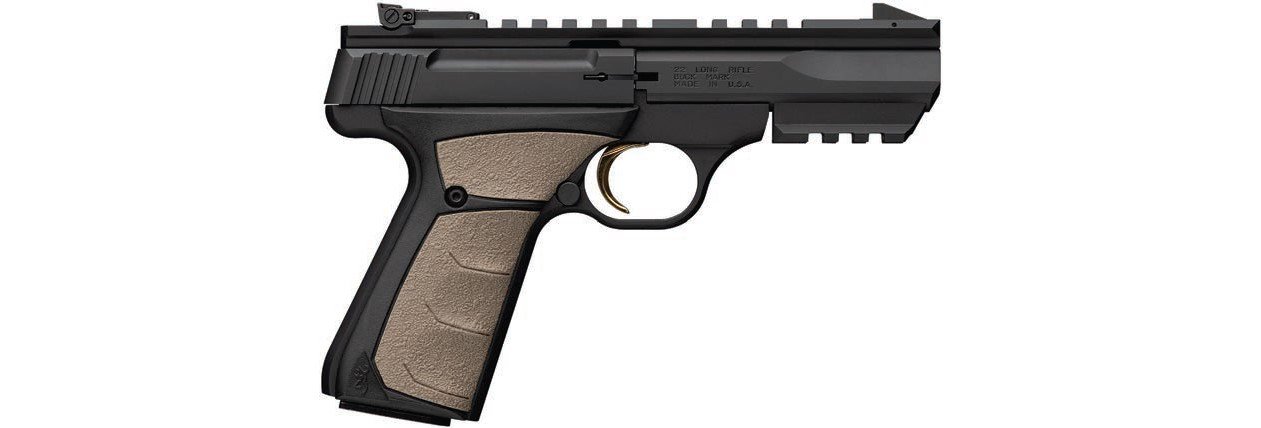 BROWNING BUCKMARK BLK LBL 22LR BK/FDE