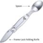 OUTDOOR EDGE CHOWPAL MEALTIME - MULTITOOL W/KNIFE & ORNG POUCH