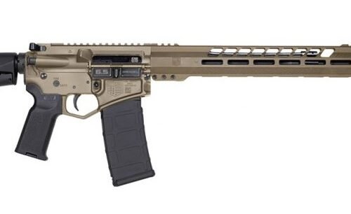 db1565gbgfde47cc DIAMONDBACK FIREARMS DB15BG 6.5GR FDE 18" V RAIL