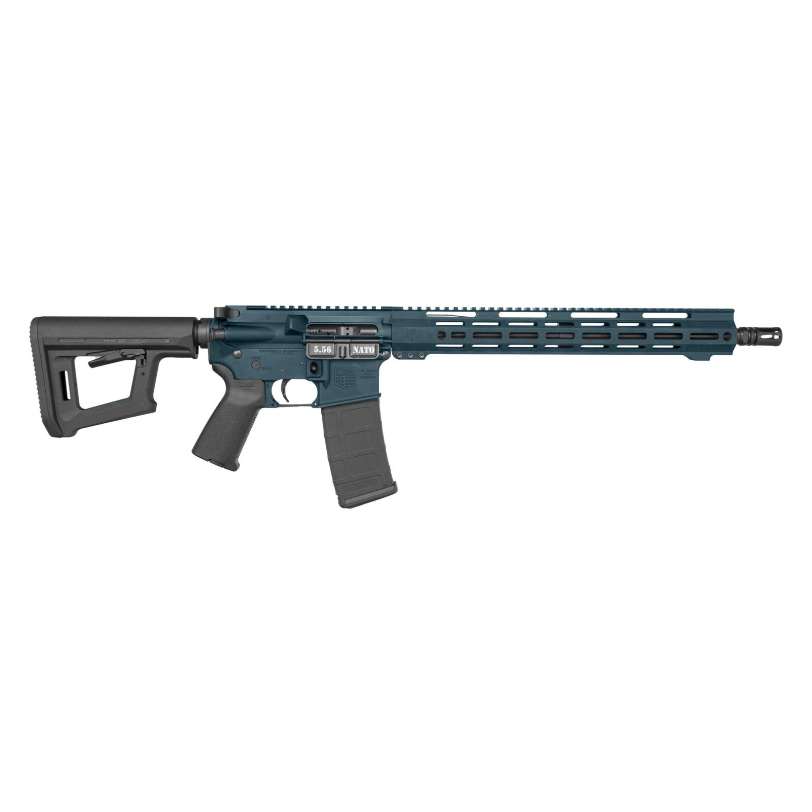 db1717k252ebbb.jpg DIAMONDBACK FIREARMS DB15 5.56 JJ BLUE 16" M-LOK
