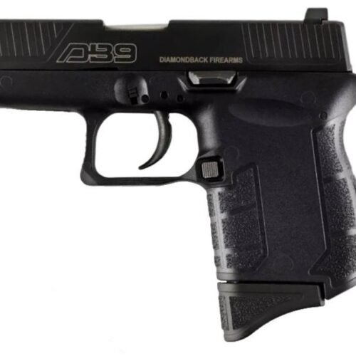 db9.jpg DIAMONDBACK FIREARMS DB9 GEN IV 9MM BLACK 3" 6+1