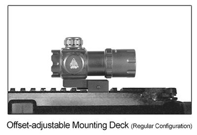 UTG RED DOT 4.0 MOA DOT 30MM - WITH INTEGRAL QD MOUNT