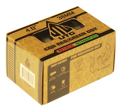 UTG RED DOT 4.0 MOA DOT 38MM - WITH INTEGRAL QD MOUNT