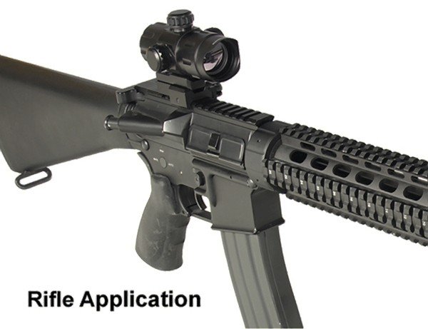 UTG RED DOT 4.0 MOA DOT 38MM - WITH INTEGRAL QD MOUNT