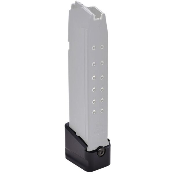 WARNE GLOCK 19/23 MAG EXT +5/+4 BLK