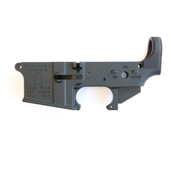 fa0020001blk1298.jpg FRANKLIN ARMORY FAI BINARY MARKED FORGED LOWER