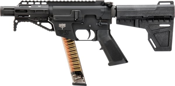 FREEDOM ORDNANCE FX9 PISTOL - 9MM 4.5" 31RD M-LOK BRACE