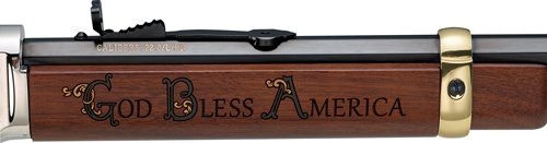 HENRY H4 GOD BLESS AMERICA - 22S/L/LR 20" OCTAGON ENGRAVED