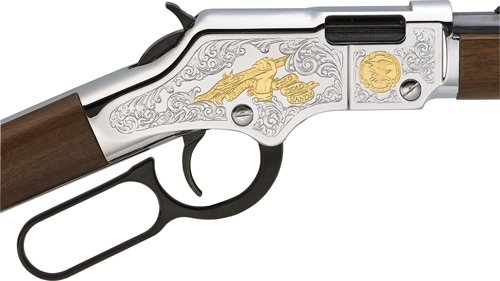 HENRY H4 2ND AMENDMENT TRIBUTE - 22S/L/LR 20" OCTAGON ENGRAVED