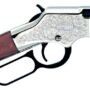 HENRY H4 SILVER EAGLE 22S/L/LR - 20" OCTAGON WALNUT ENGRAVED