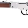 gh004sy_left.jpg HENRY H4 GOLDENBOY SILVER - YOUTH 22S/L/LR 17" OCT. WALNUT