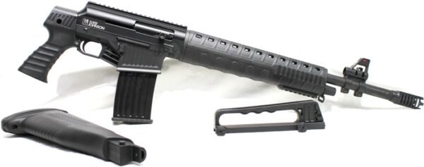 gijar1512_angled_apart IVER JOHNSON STRYKER 12GA 3" - 20" 5RD BLACK SYNTHETIC