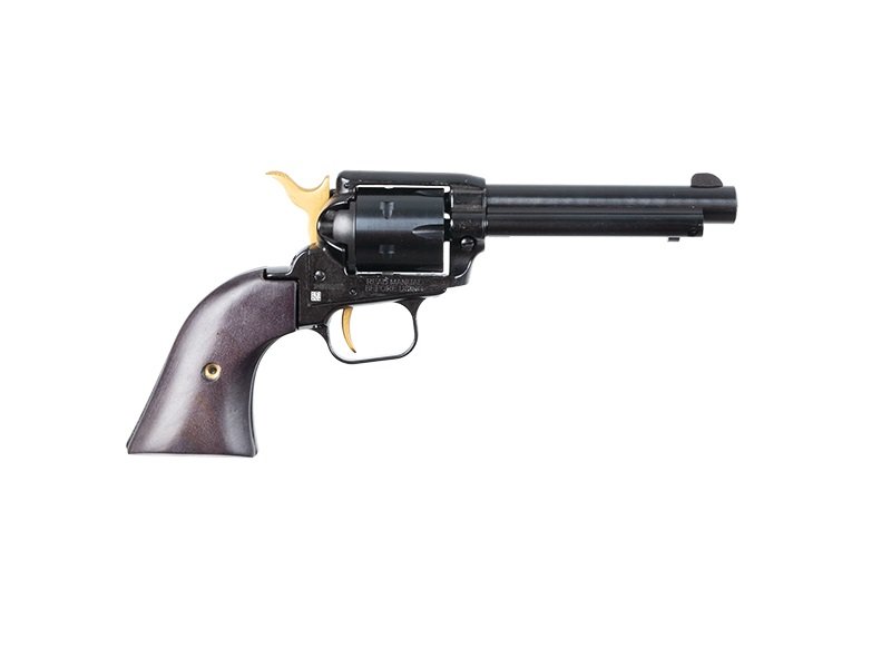 herr22b4gld34dd.jpg HERITAGE MANUFACTURING 22LR BLK/GLD 4.75" FS #