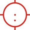 hhsii-2-reticle-rendering-_1.jpg EOTECH HOLOGRAPHIC HYBRID SGHT - COMBO EXPS2-2/G33 MAGNIFIER