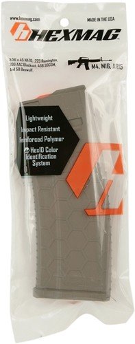 HEXMAG MAGAZINE AR-15 5.56X45 - 10RD FDE POLYMER SERIES 2