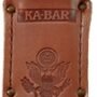 KA-BAR FIGHTING/UTILITY KNIFE - 7" W/LEATHER SHEATH US ARMY