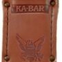 KA-BAR FIGHTING/UTILITY KNIFE - 7" W/LEATHER SHEATH US NAVY