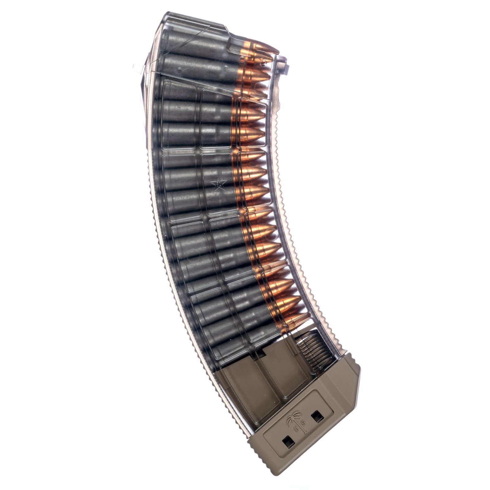 ma1119auspalmpolycarbfde282f9 CENTURY ARMS MAG US PALM AK30R 30RD POLY/DE