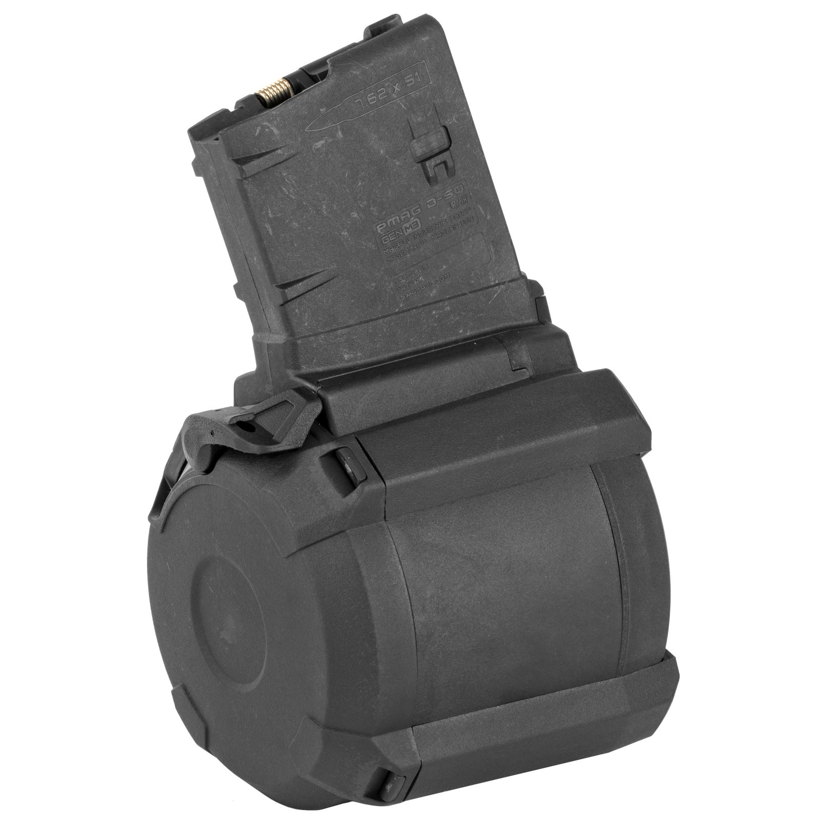 MAGPUL PMAG D-50 7.62x51 50RD BLK