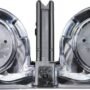 IVER JOHNSON MAGAZINE AR15 - 223 100RD DRUM BLK/CLEAR POLY
