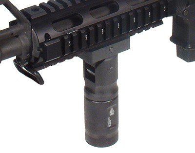 UTG VERTICAL FOREGRIP 4.7" - FOLDING QD PICATINNY ALUMINUM