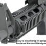 UTG RAIL PICATINNY AR-15 7" - 2-PC DROP-IN CARBINE LENGTH