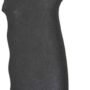 J&E TEXTURED RUBBERED PISTOL - GRIP W/STORAGE BLACK