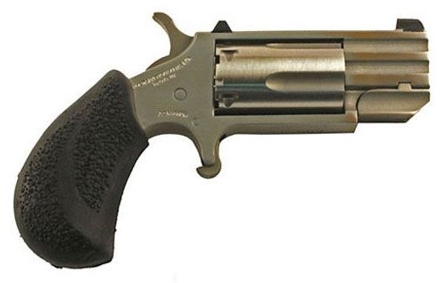 NORTH AMERICAN ARMS PUG 22MAG REV 1" SS WHITE DOT