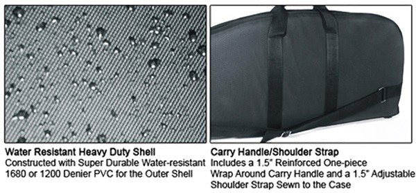 UTG GUN CASE 42" BLACK - DC TACTICAL