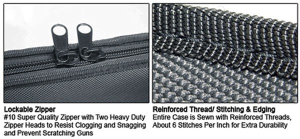 UTG GUN CASE 42" BLACK - DC TACTICAL
