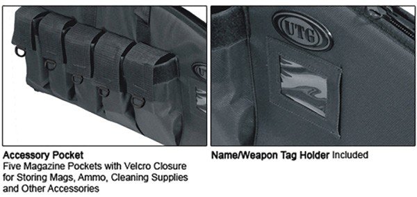 UTG GUN CASE 42" BLACK - DC TACTICAL