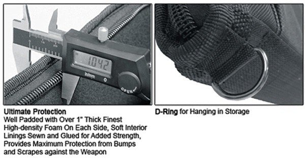 UTG GUN CASE 42" BLACK - DC TACTICAL
