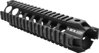 BCM RAIL PICATINNY FREE FLOAT - 8" BLACK FITS AR-15
