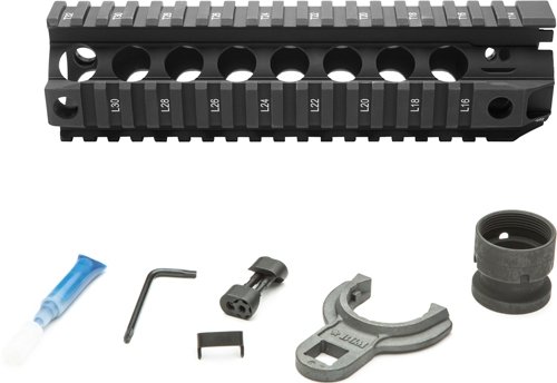 BCM RAIL PICATINNY FREE FLOAT - 8" BLACK FITS AR-15