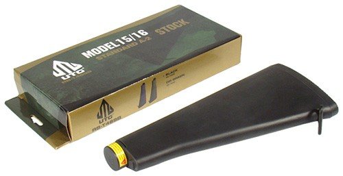 rbt469b_pkg_out.jpg UTG STOCK ASSEMBLY AR-15 BLACK - A2 FIXED COMPLETE ASSY.