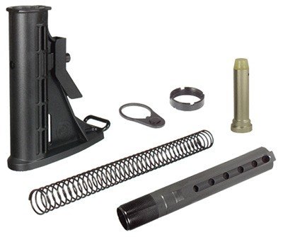 rbu6bm_kit_1.jpg UTG STOCK ASSEMBLY AR-15 BLACK - 6 POSITION MIL-SPEC