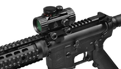 UTG RED DOT 4.0 MOA DOT 38MM - WITH INTEGRAL MOUNT