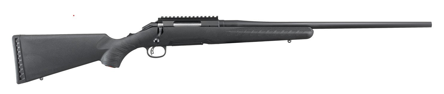 RUGER AMERICAN 243WIN BL/SY 22"    #