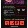 s200r_pkg.jpg HIVIZ SHOTGUN FRONT SIGHT - MAGNETIC RIB .171-.265" RED