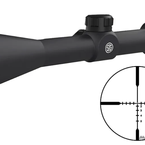 SIG SAUER BUCKMASTERS 3-9X40 BDC BLACK