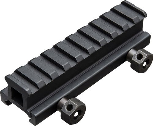 TRUGLO 1-PIECE PICATINNY RISER - MOUNT 3/4" RISE 4" LENGTH