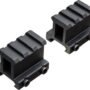 TRUGLO 2-PIECE PICATINNY RISER - MOUNT 1" RISE 1.36" LENGTH