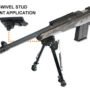 tlbp88q_mount.jpg UTG BIPOD TACTICAL OP 8-12.4" - PICATINNY MOUNT W/STUD ADAPTER