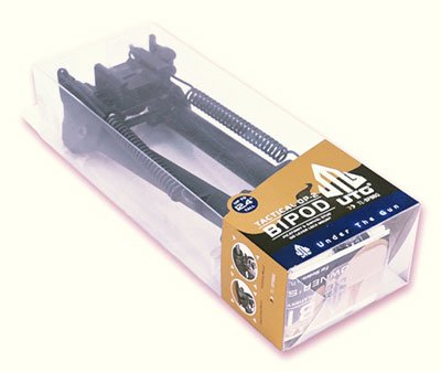tlbp88q_pkg.jpg UTG BIPOD TACTICAL OP 8-12.4" - PICATINNY MOUNT W/STUD ADAPTER