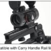 UTG CARRY HANDLE ASSEMBLY - W/SIGHT PICATINNY MOUNT