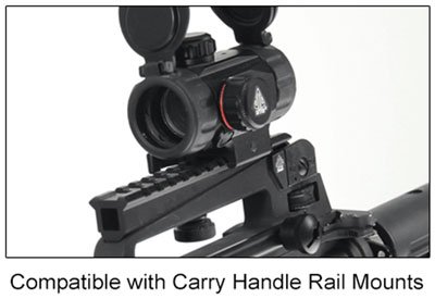 UTG CARRY HANDLE ASSEMBLY - W/SIGHT PICATINNY MOUNT