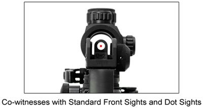 UTG CARRY HANDLE ASSEMBLY - W/SIGHT PICATINNY MOUNT