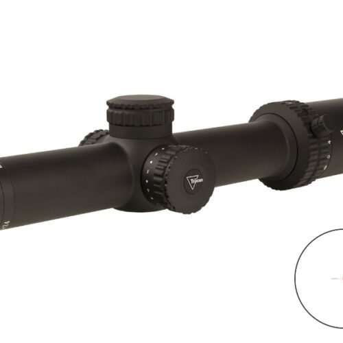 TRIJICON CREDO 1-6X24 BLK 30MM MRAD RED