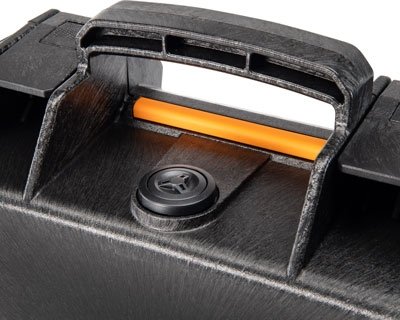 PELICAN VAULT SMALL PISTOL - CASE W/ FOAM BLACK