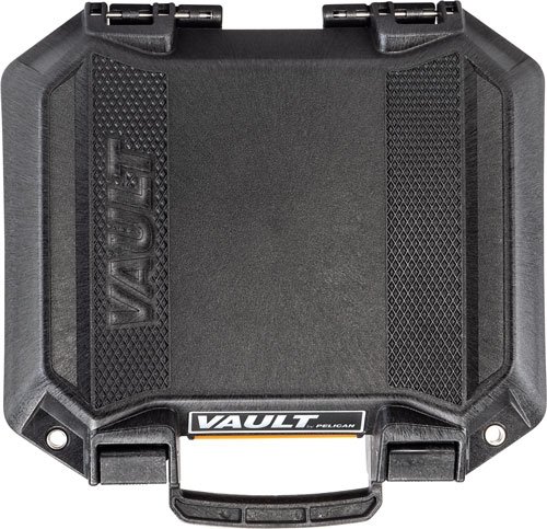 PELICAN VAULT SMALL PISTOL - CASE W/ FOAM BLACK